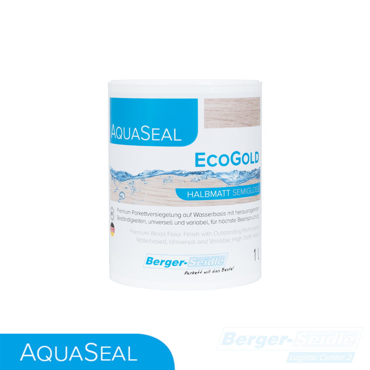 AquaSeal EcoGold | 1K-Parkettsiegel wasserbasiert Premium-Parkettversiegelung
