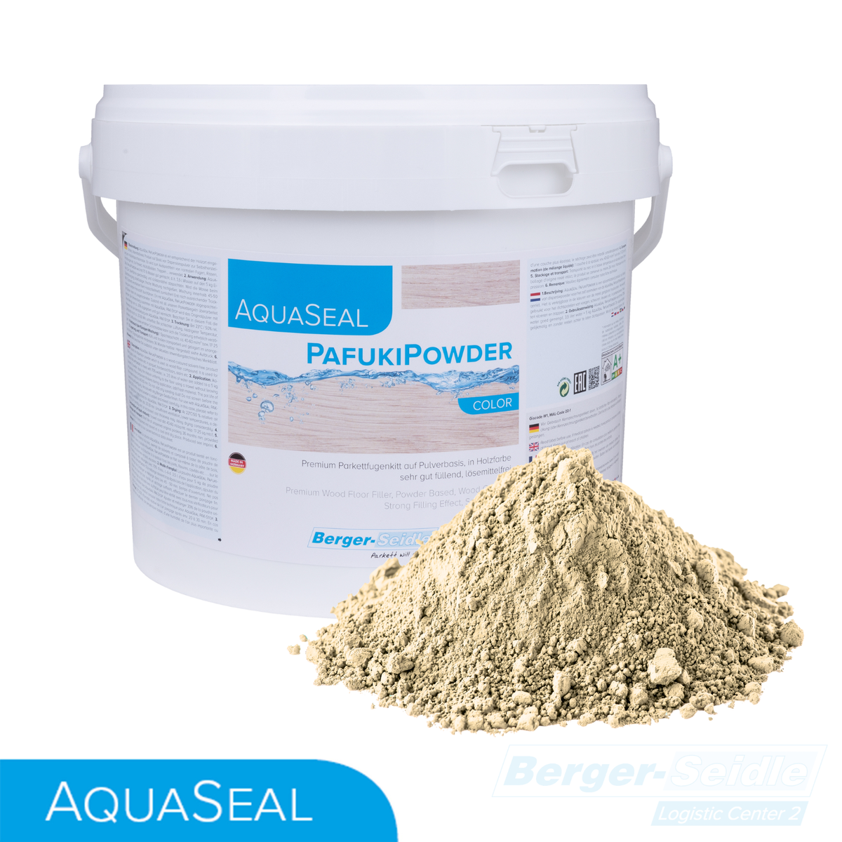 Parkett Fugenkitt AquaSeal PafukiPulver farbig