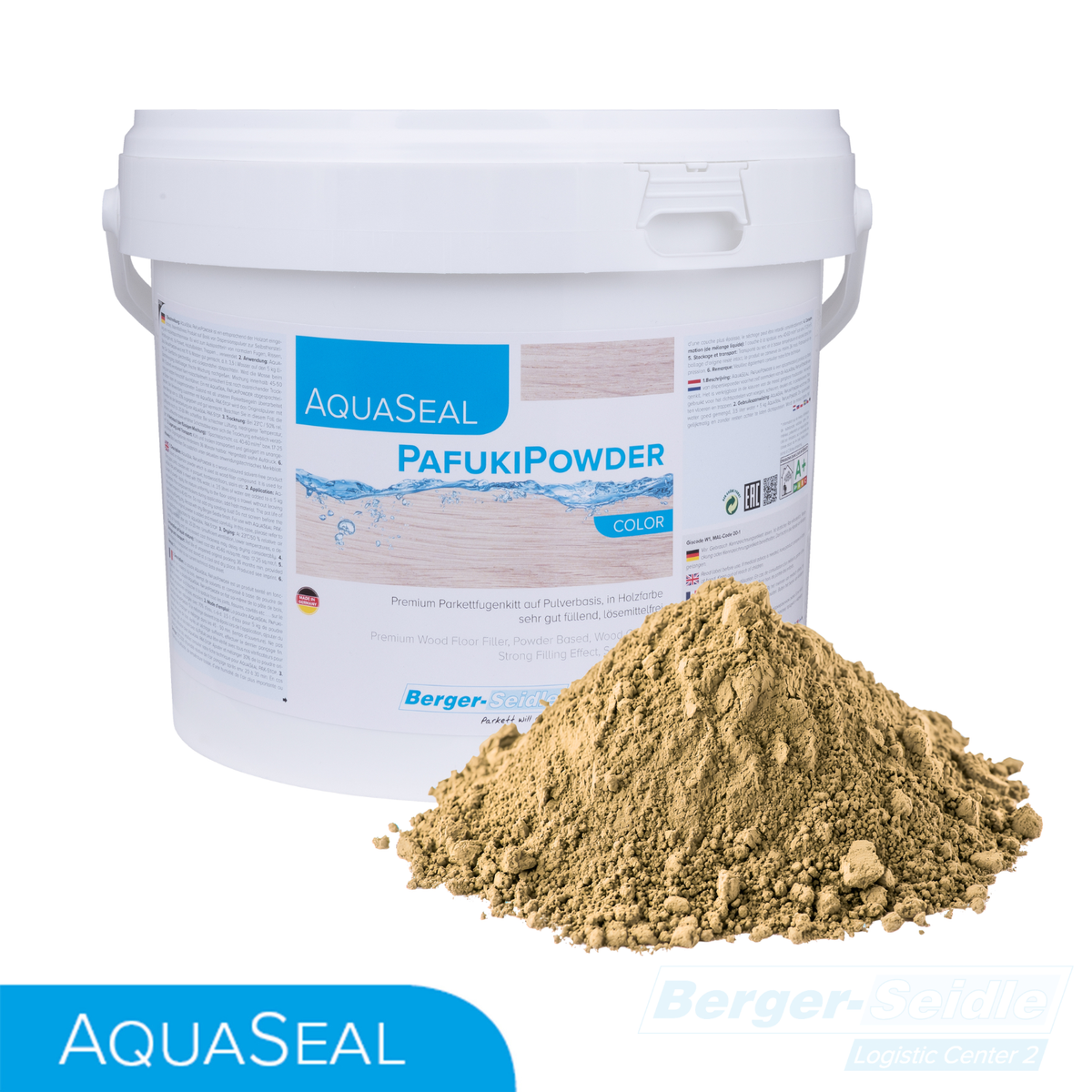 Parkett Fugenkitt AquaSeal PafukiPulver farbig
