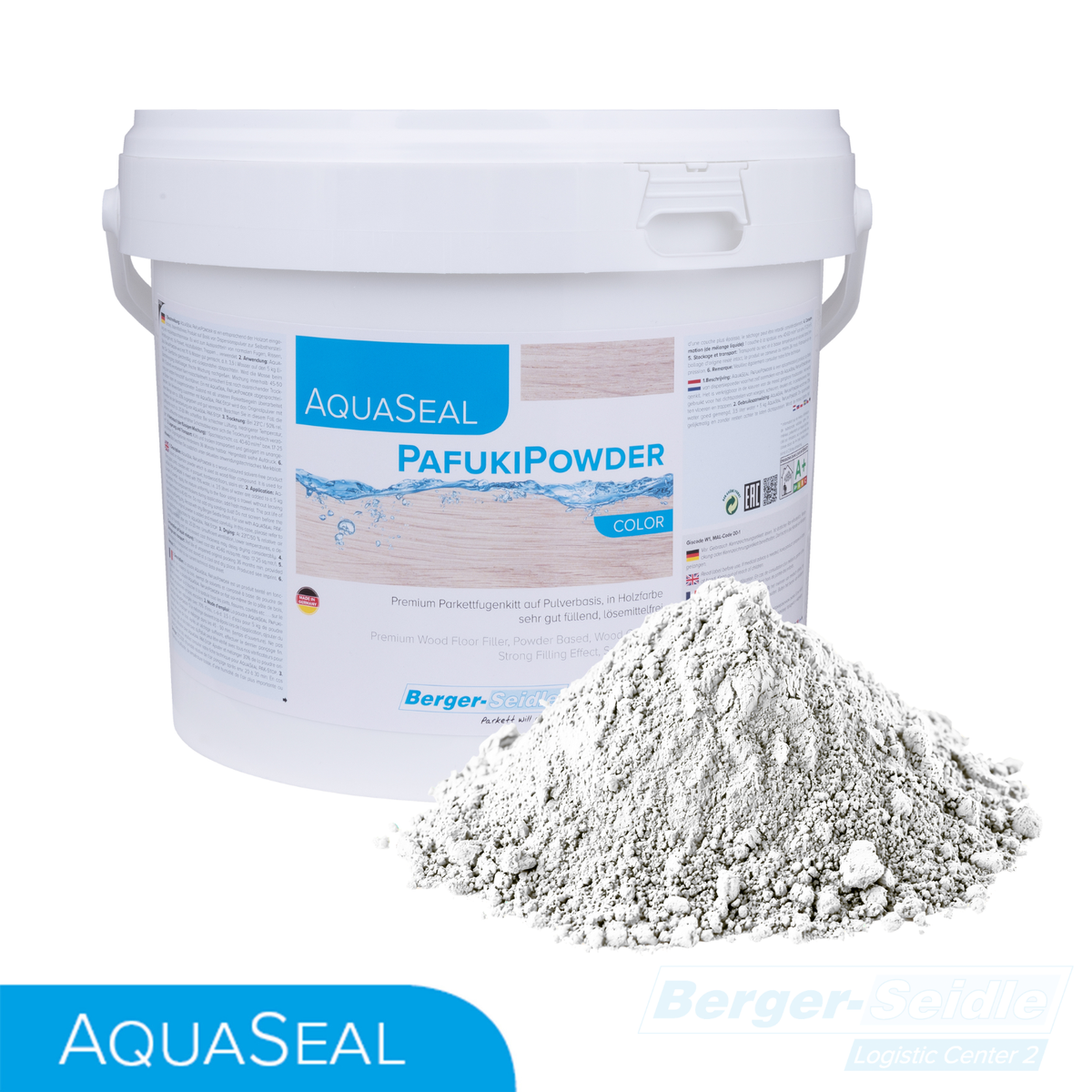 Parkett Fugenkitt AquaSeal PafukiPulver farbig