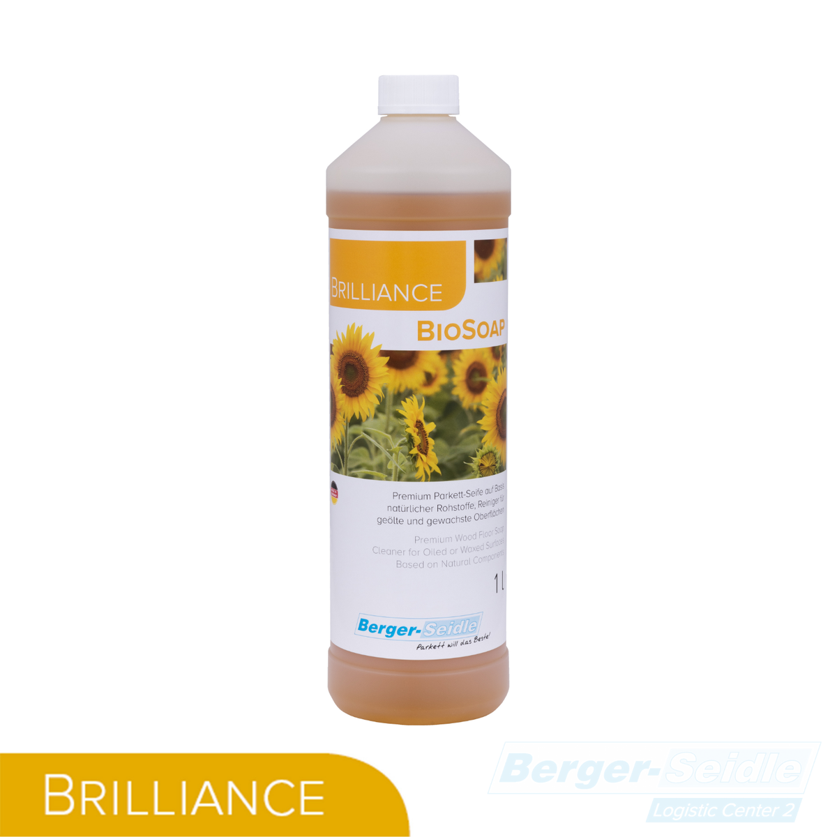 Holzbodenseife Brilliance BioSoap für geölte Parkettböden 1L/5L