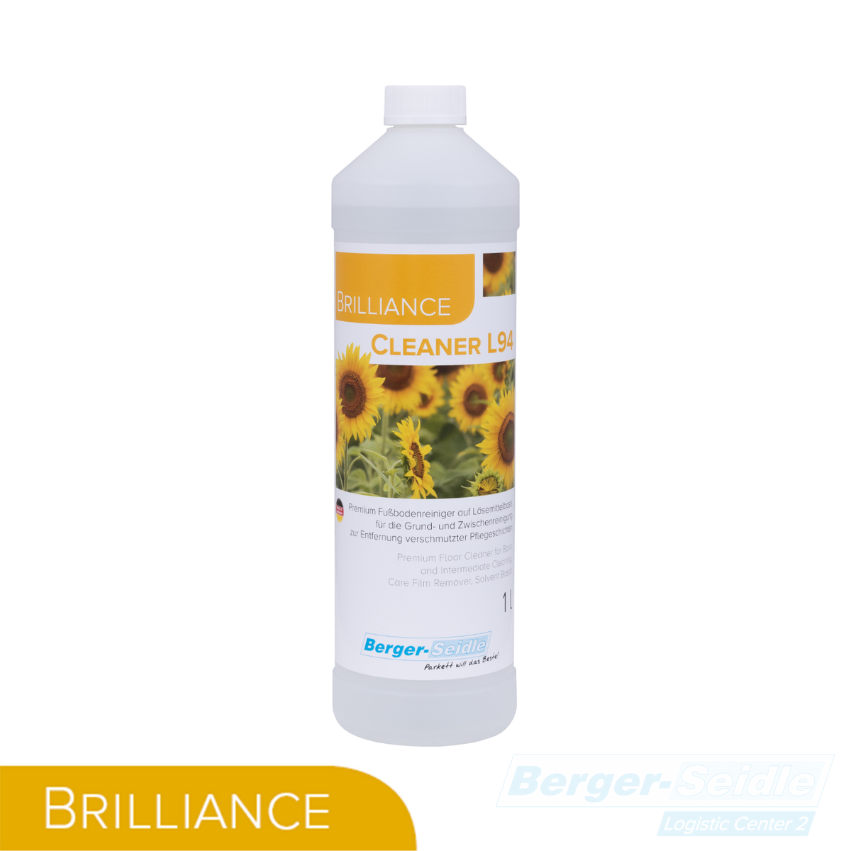 Brilliance L94 Cleaner Grundreiniger & Parkett -Wachsentferner für versiegelte Holzböden 1L/5L