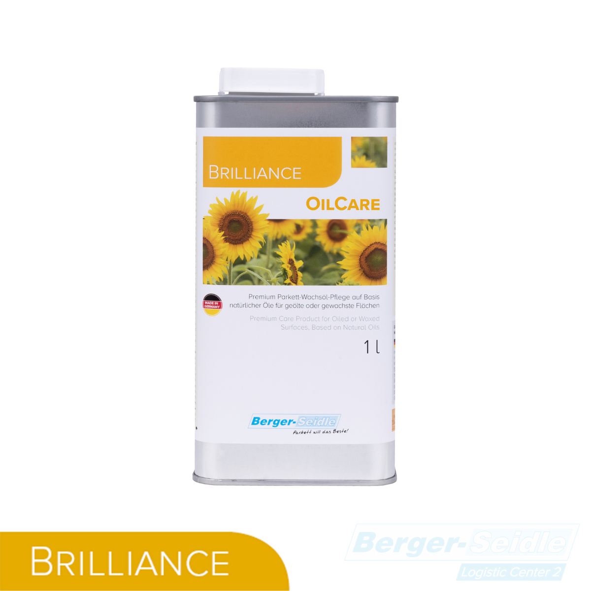 Parkett Pflegeöl Brilliance OilCare 1L farblos/Weiss