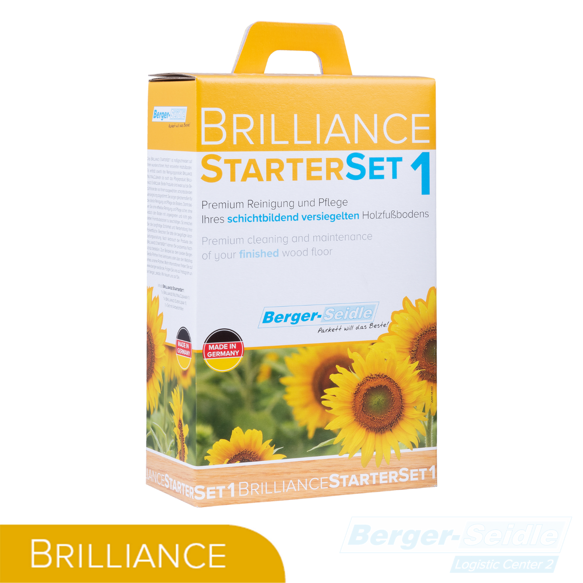 Brilliance StarterSet für geölte oder versiegelte Fußböden zur Reinigung & Pflege