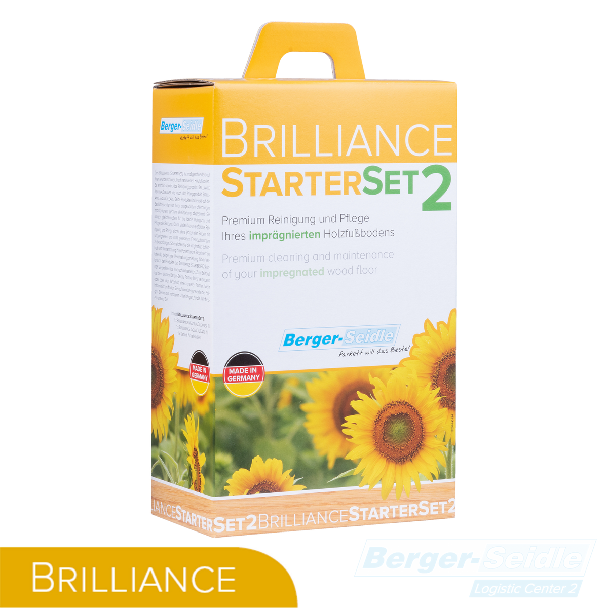 Brilliance StarterSet für geölte oder versiegelte Fußböden zur Reinigung & Pflege