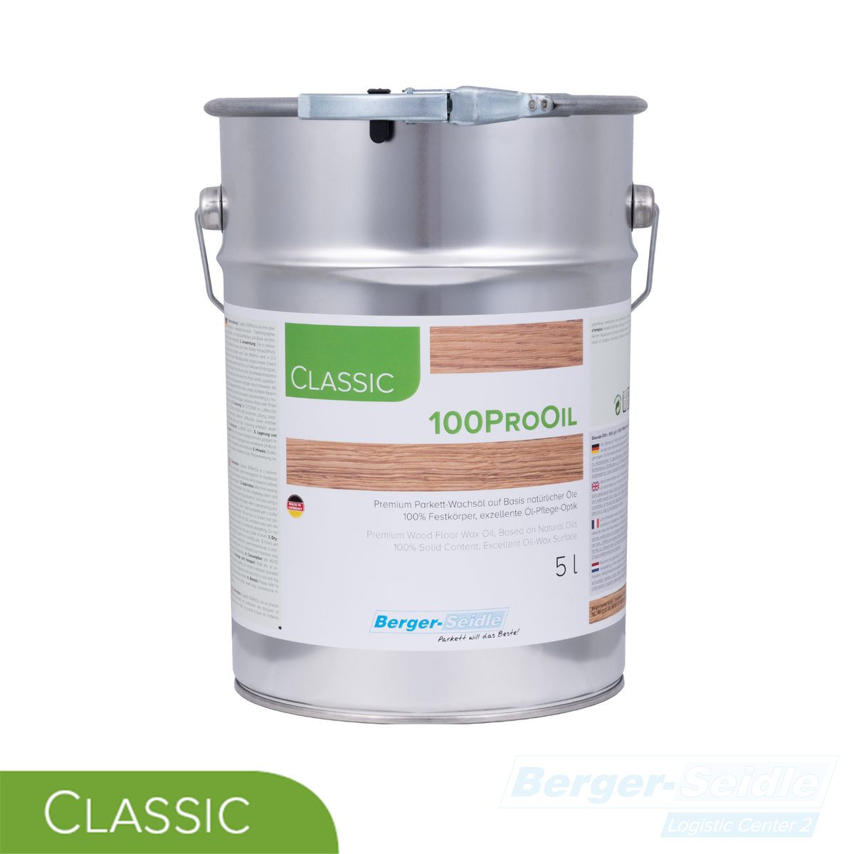 Classic 100Pro Oil | Parkett Pflege Wachs/Öl Tiefenimprägnierung