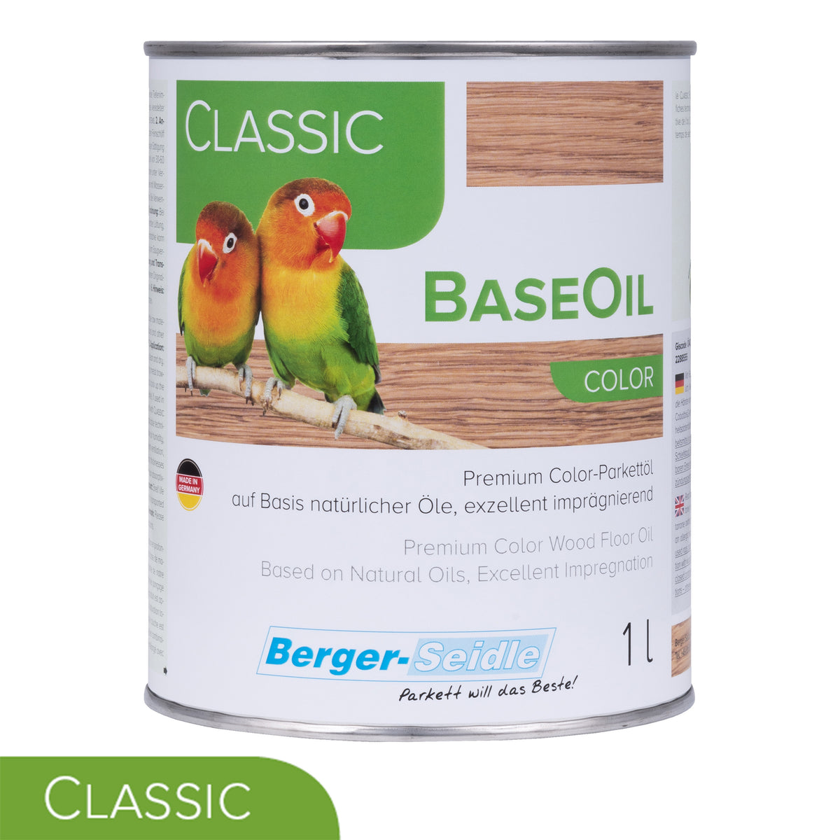 Classic BaseOil Parkett- Öl farblos & farbig